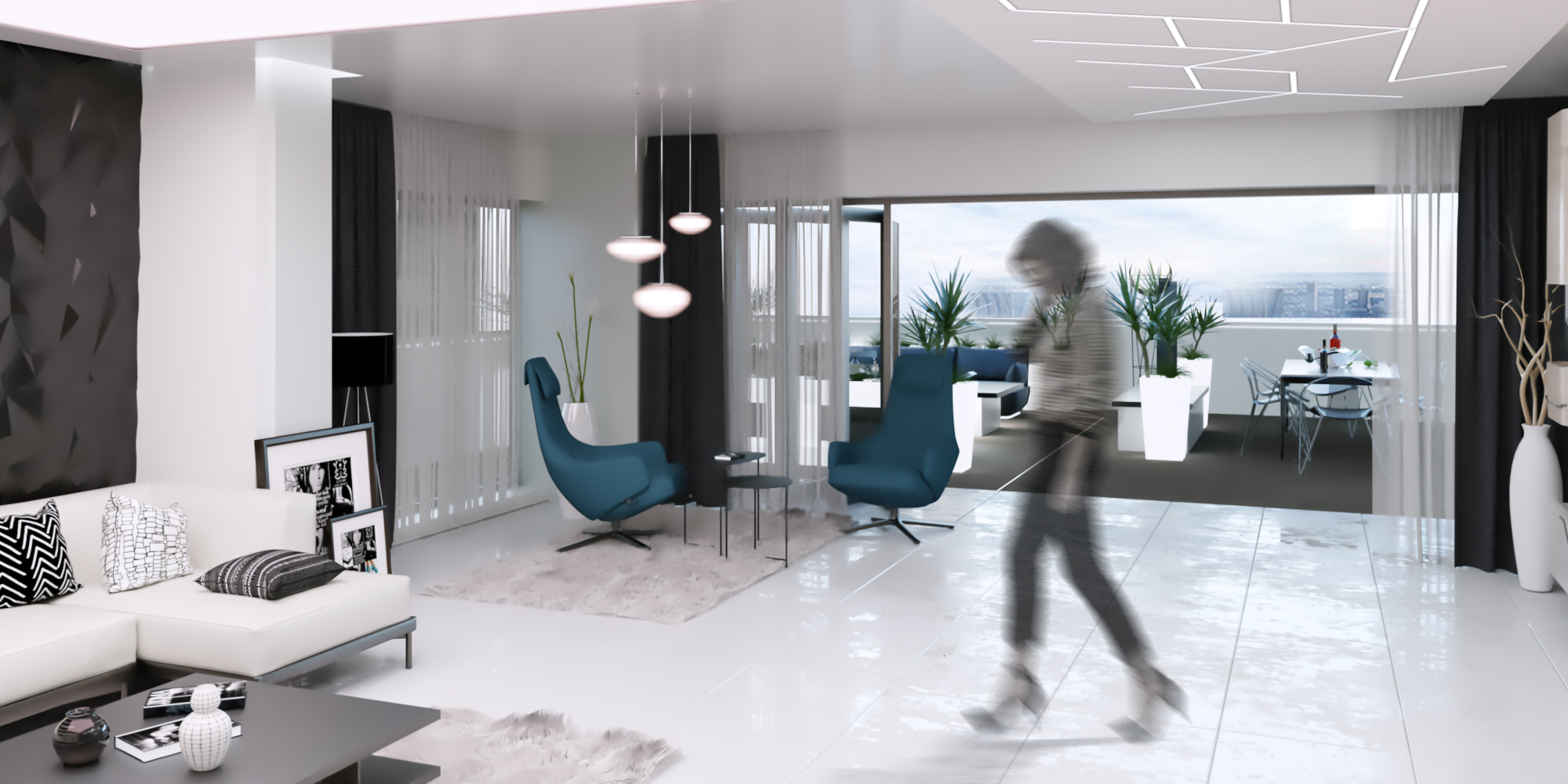 Amenajare Penthouse • Design Interior • Brick Art